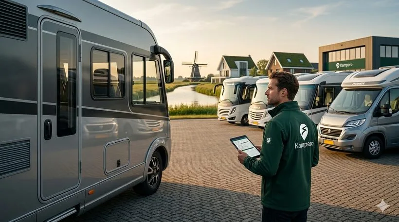 Kampero verkoopt via het handelsnetwerk